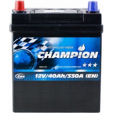 Автомобільний акумулятор Champion 6СТ-40 L+ Jis Black