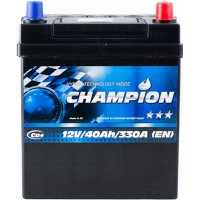 Автомобільний акумулятор Champion 6СТ-40 R+ Jis Black