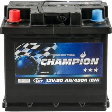Автомобільний акумулятор Champion 6СТ-50 L+ Black