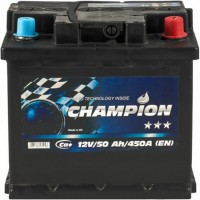 Автомобільний акумулятор Champion 6СТ-50 R+ Black