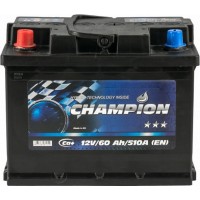 Автомобільний акумулятор Champion 6СТ-60 L+ Black