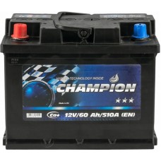 Автомобільний акумулятор Champion 6СТ-60 L+ Black