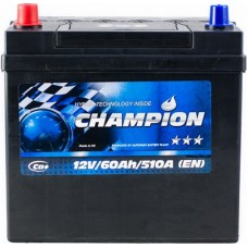 Автомобільний акумулятор Champion 6СТ-60 L+ Jis Black