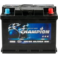 Автомобільний акумулятор Champion 6СТ-60 R+ Black 