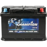 Автомобільний акумулятор Champion 6СТ-74 R+ Black