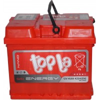 Автомобільний акумулятор Topla 6СТ-45 R+ Energy 