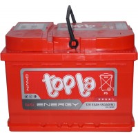 Автомобільний акумулятор Topla 6СТ-55 R+ Energy 