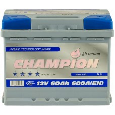 Автомобільний акумулятор Champion 6СТ-60 R+ Premium 