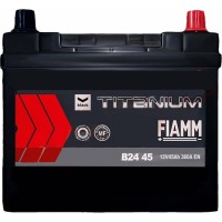Автомобільний акумулятор Fiamm 6СТ-45 R+ asia Titanium PRO Black