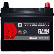 Автомобільний акумулятор Fiamm 6СТ-45 R+ asia Titanium PRO Black