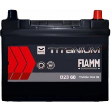 Автомобільний акумулятор Fiamm 6СТ-60 R+ asia Titanium PRO Black