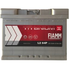 Автомобільний акумулятор Fiamm 6СТ-64 R+ Titanium PRO
