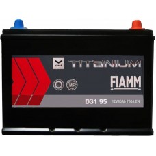 Автомобільний акумулятор Fiamm 6СТ-95 R+ asia Titanium PRO Black Автомобільний акумулятор Fiamm 6СТ-95 R+ asia Titanium PRO Black